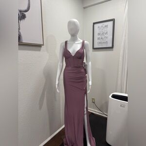 Emerald Sundae Plum Sleeveless Maxi Dress